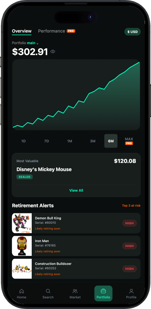 Mintarc Home Screen